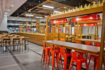 Ouverture du Burger King aux 4 Temps