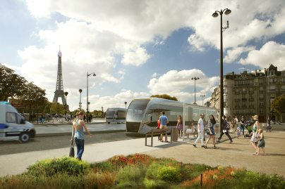 La rue de Rivoli en double-sens et un tram bus sur les quais dès 2018