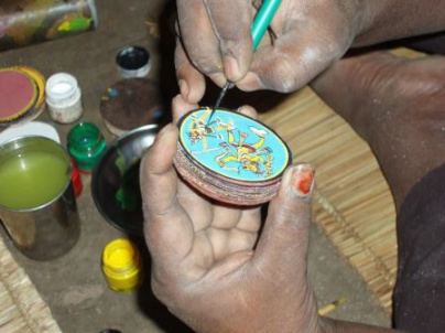 Ganjifas, cartes à jouer indiennes au Musée de la Carte à Jouer