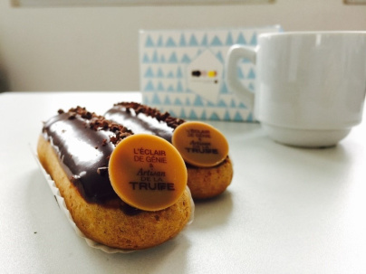 Christophe Adam x Artisan de la Truffe, l‘éclair truffe-chocolat 