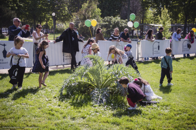Chasse aux oeufs de Pâques gratuite dans le Jardin des Champs-Elysées 2019