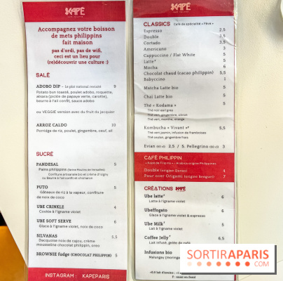 Kapé, le coffee shop insolite philippin à Paris