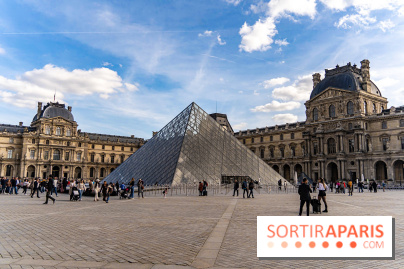 La flamme olympique des JO de Paris 2024, s'installera dans le Jardin des Tuileries - Musée du Louvre - carrousel du Louvre