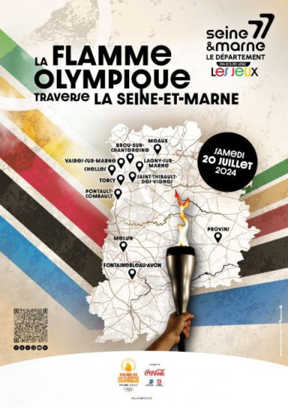 Le Parcours de la flamme Olympique en Seine-et-Marne – Villes, date et parcours