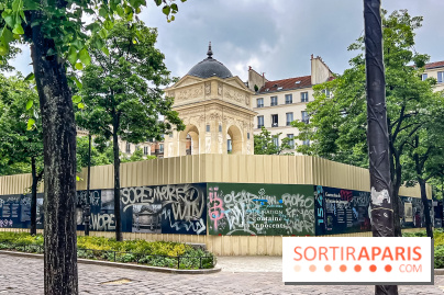 La Fontaine des Innocents restaurée pour les JO, bientôt dévoilée