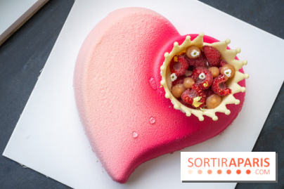 Le gâteau Reine de cœur de Fête des Mères par Lenôtre & Shy'm pour Princesse Margot