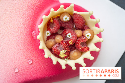 Le gâteau Reine de cœur de Fête des Mères par Lenôtre & Shy'm pour Princesse Margot