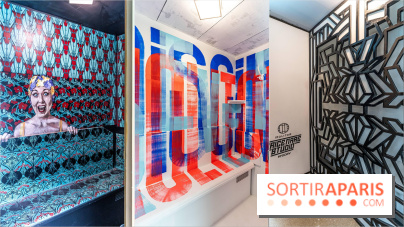 Les cabines de 70 artistes de la piscine Molitor se dévoile, l’exposition street-art insolite 