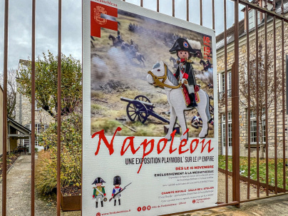 Exposition Playmobil gratuite à Fontainebleau : Plongez dans l'Épopée de Napoléon et du 1er Empire