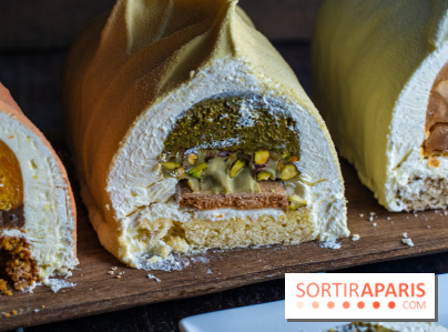 Les délicieuses Bûches de Noël de la pâtisserie Jardin Sucré 2024