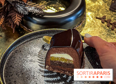 La Bûche couronne de Noël de Lenôtre par Etiennne Leroy et les créations de fête 2024