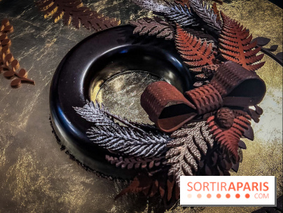 La Bûche couronne de Noël de Lenôtre par Etiennne Leroy et les créations de fête 2024