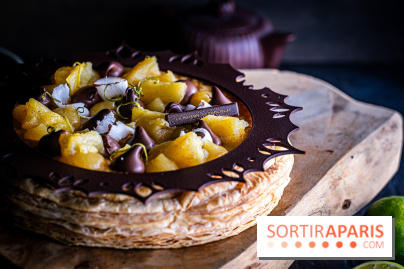 L'étonnante galette des Rois de La Maison Du Chocolat 2025 : Ananas Royal