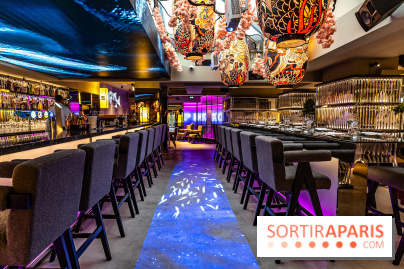 Pink Koï Paris, le nouveau restaurant japonais immersif et festif qui enchante les Halles - salle