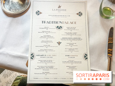 La Réserve Paris dévoile sa carte dominicale "Tradition Palace" - Menu - Carte
