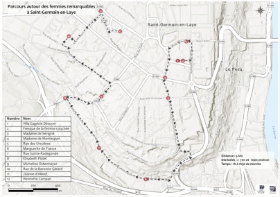 Le parcours inédit des Femmes Remarquables à Saint-Germain-en-Laye dans les Yvelines