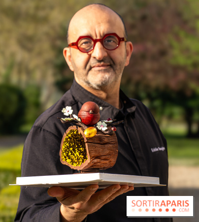 L'Œuf de Pâques 2025 du Trianon Palace : "L'Envol du Printemps" signé Eddy Benghanem