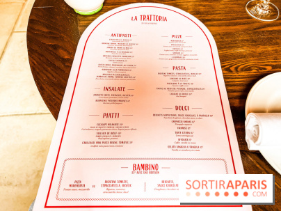 La Trattoria Di Bambini, le restaurant italien de la Ferme de l'Abbaye des Vaux de Cernay