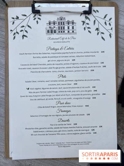 Le Café de la Paix, le restaurant convivial de Bourron-Marlotte