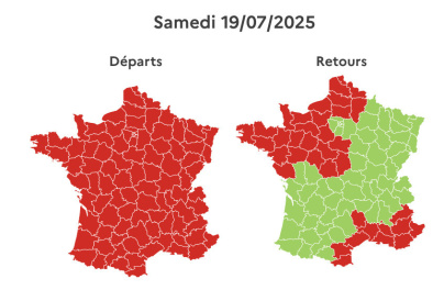 Bison Futé : circulation rouge en Île-de-France ces 18 et 19 juillet, comment éviter les bouchons