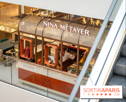 Nina Métayer ouvre "Destination Chocolat" à la Samaritaine