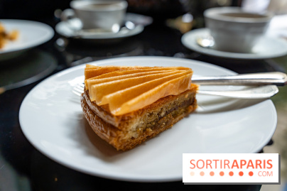 Galette des Rois La Réserve Paris : la belle Fleur de Noisette 2026