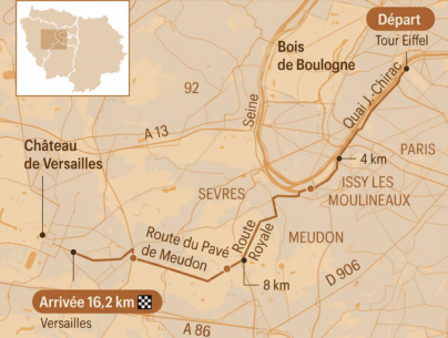 Paris-Versailles 2025 : parcours et infos, tout ce qu'il faut savoir