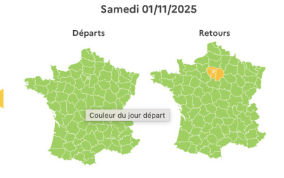 Bison Futé, circulation dense ce week-end en ile-de-France, comment éviter les bouchons de départ ?