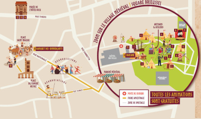 Médiévale de Mantes 2025 : une immersion festive gratuite au cœur du Moyen Âge à Mantes-la-Jolie