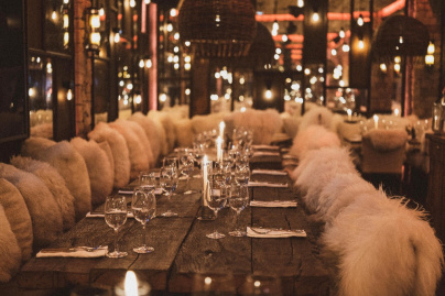 Un chalet de montagne éphémère sur le rooftop du Sax à Paris