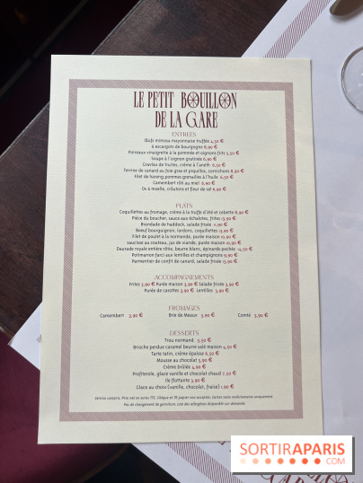 Le Petit Bouillon de la gare d'Asnières-sur-Seine se dévoile, photos et test