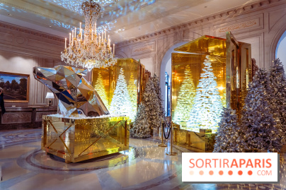 Le bar et salon de thé enchanté de Noël du George V 2025