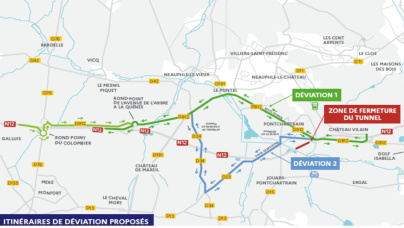 Île-de-France : RN12, ce tunnel des Yvelines fermé du 2 au 5 février, quelles déviations ?