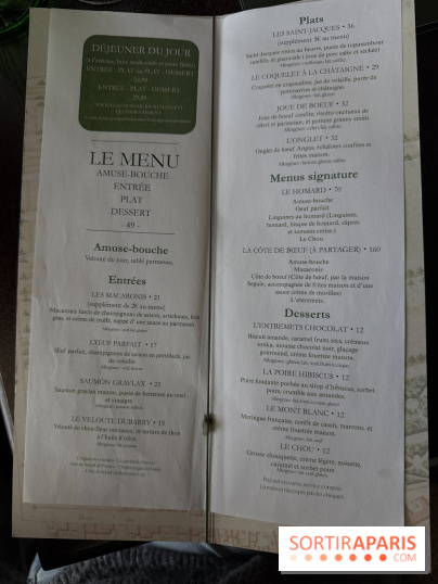 Le Chou de Chanorier, le resto dans un château des Yvelines par Charlie Anne, le test