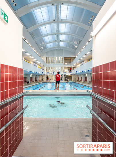 La piscine Château Landon, la plus  vieille piscine de Paris a rouvert ses portes dans le 10e