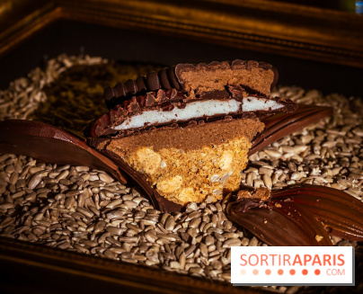 L'Oeuf de Pâques Tournesol du Péninsula Paris, la "Fleur de Lumières" par Anne Coruble