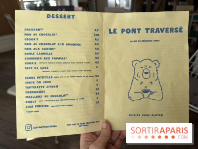 Le Pont Traversé, ce coffee shop douillet à la façade classée, se réinvente - carte - menu