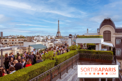 La terrasse en Rooftop du Peninsula Paris 2026, le bar perché à la vue exceptionnelle