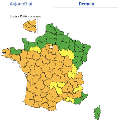 Canicule en Île-de-France : la vigilance orange activée à Paris ce mardi à Paris
