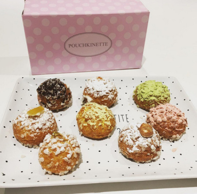 Pouchkinettes, les choux signés Julien Alvarez pour Café Pouchkine