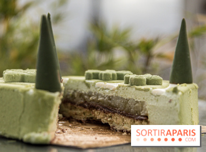 La Bûche Jardins de l'Auberge du jeu de Paume by Julien Lucas