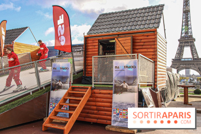 Une station de sport d'hiver au Trocadéro, Expérience Montagne à Paris