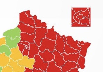 Coronavirus : Ile-de-France en zone rouge : 70 morts en 24h