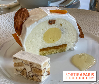 Bûche de Noël du Fouquet's Paris 2020 signée Nicolas Paciello