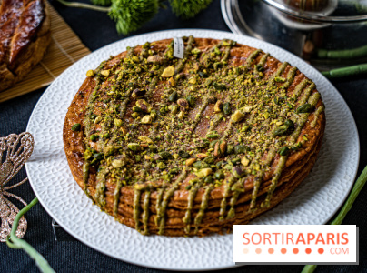 La galette des rois pistache de Tartelettes 
