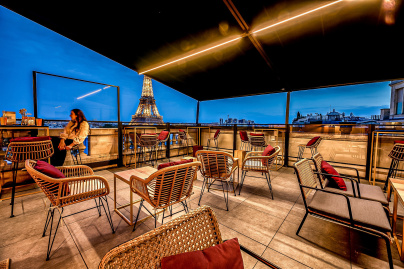 La Terrasse du Shangri-La Hotel Paris à la vue sublime sur la Tour Eiffel est ouverte
