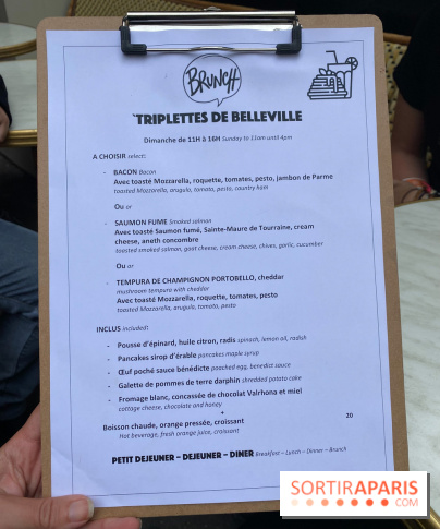 Le Brunch des Triplettes de Belleville