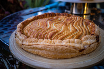 Les galettes des rois boudin pommes et frangipane des Bichettes de Belleville