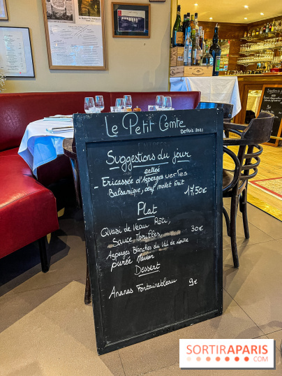 Le Petit Comte, le bistrot gourmand de Boulogne