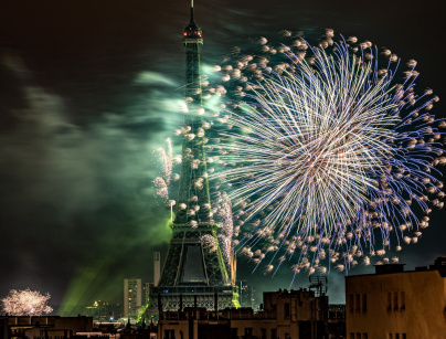 Où referer le feu d'artifice du 14 juillet à Paris 2022?